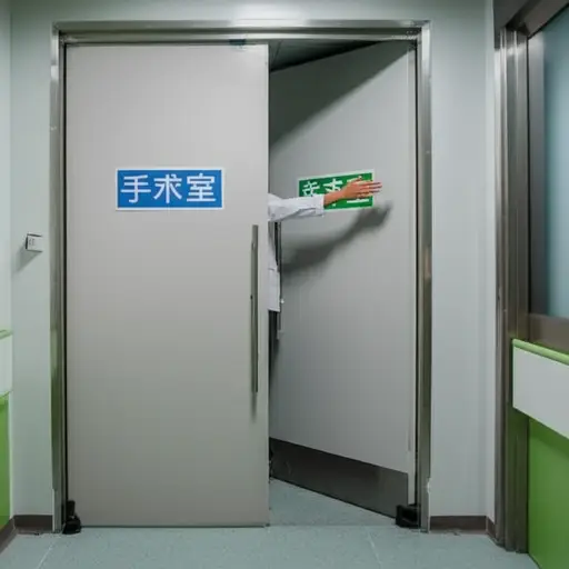 请勿进入这个区域，这里是医院的手术室专用区。