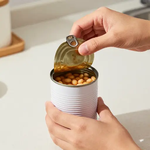 你能帮我打开这罐豆子吗？