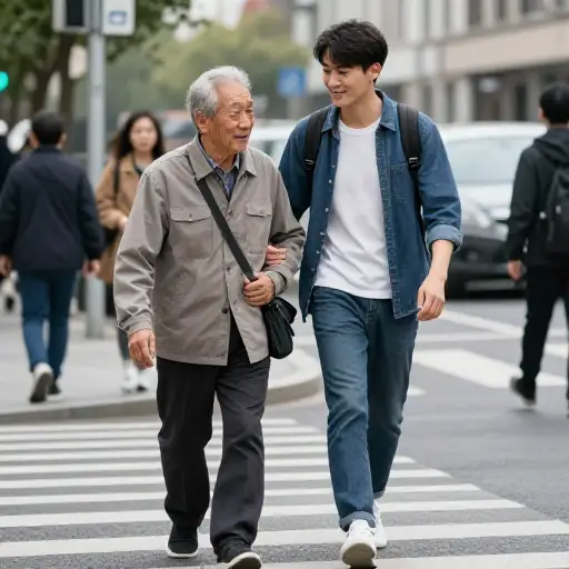 关注他人让我们忘记自己的琐碎问题。