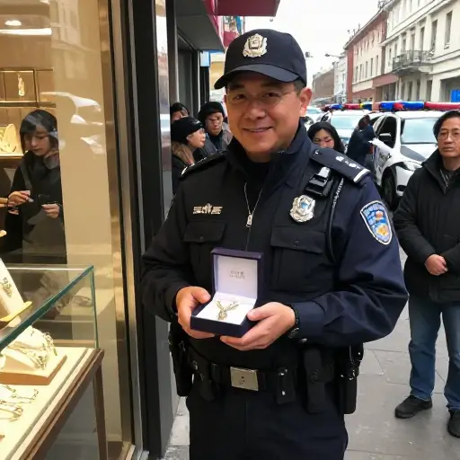 警方宣布成功找回了被盗的珠宝。