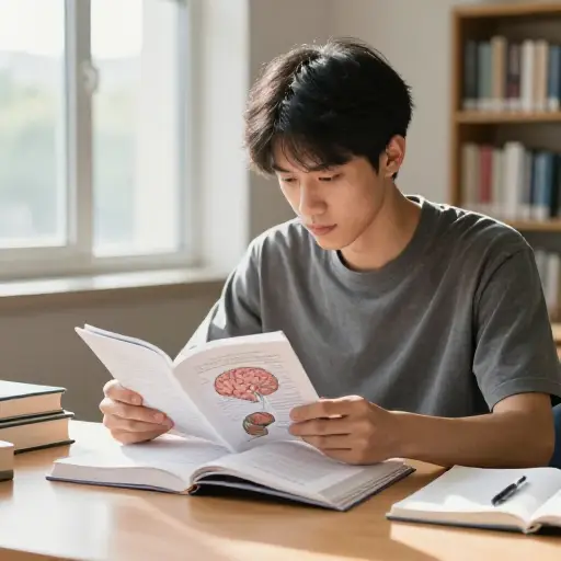 他学习精神病学是为了帮助那些有心理问题的人。