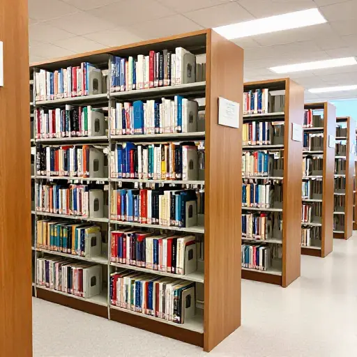 大学图书馆有大量的英国文学藏书。