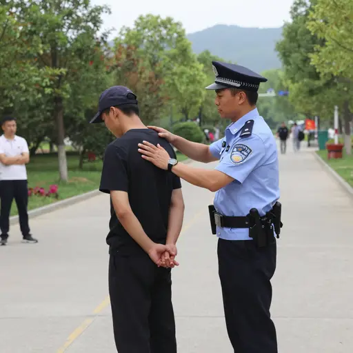 警察昨天抓住了那个小偷。