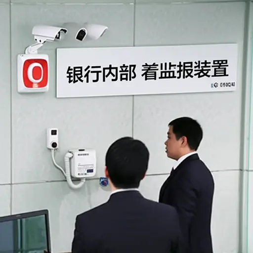 新的安全系统已经安装在银行里。
