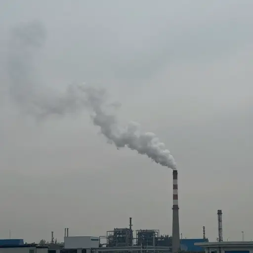 工业事故可能向大气中泄漏有毒气体。