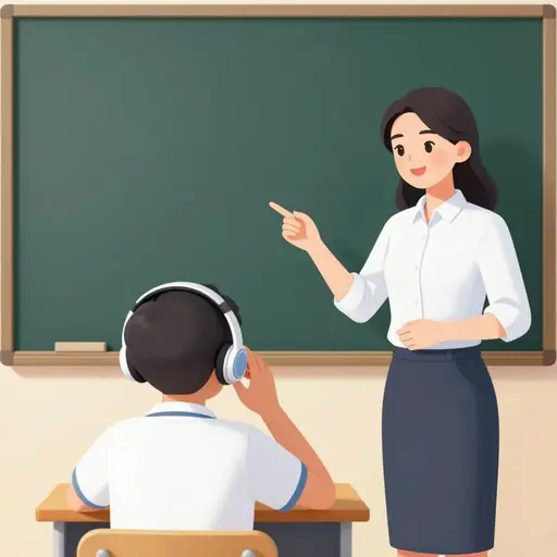 不要在课堂上听音乐。