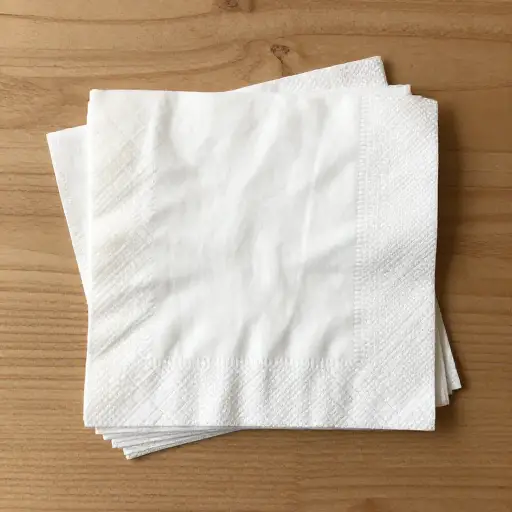 请多放几张餐巾纸。