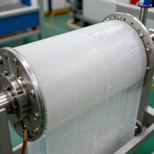 气体通过特殊膜过滤以净化。