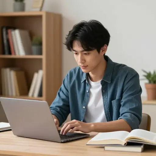 他目前的生活方式与他大学时期的生活有相似之处。
