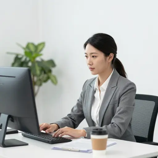 她在一家信誉良好的组织工作。