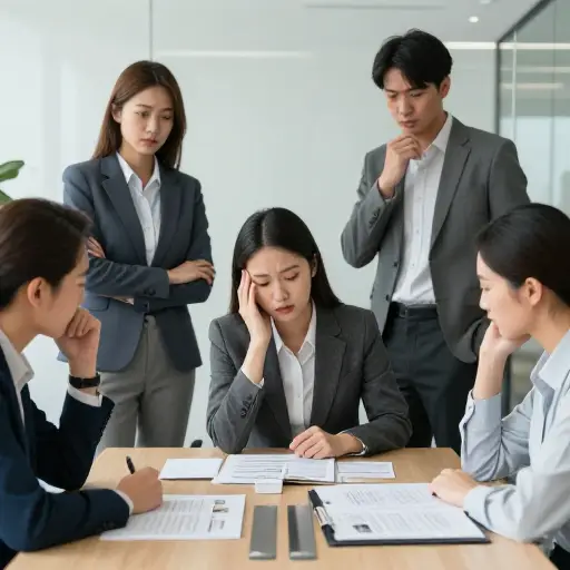 我们公司担心失去一位重要客户。
