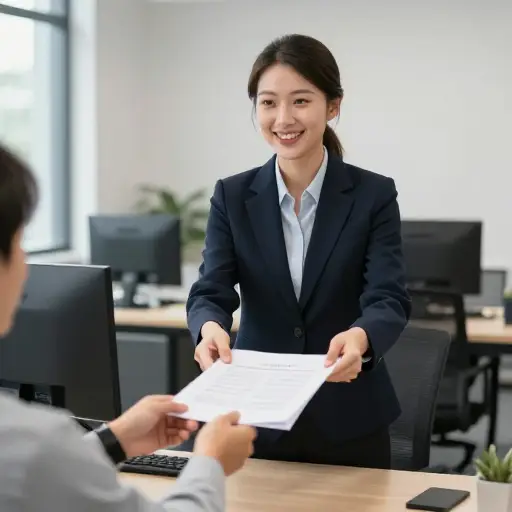 我们公司的秘书非常乐于助人。