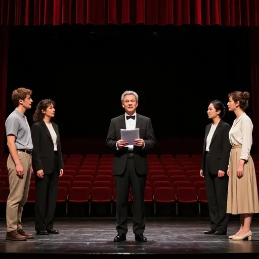 剧院的艺术总监负责作品的整体创意构想。