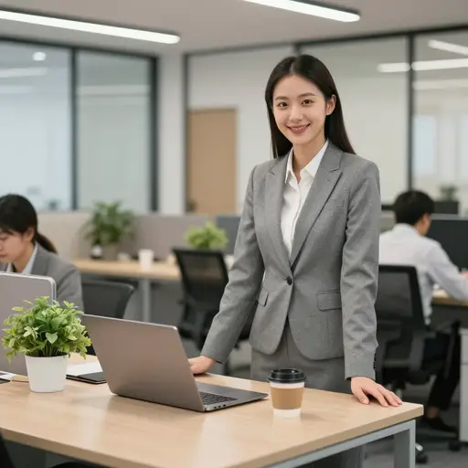 他们雇用她为期六个月的试用期。