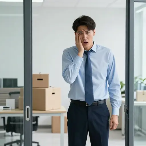 在付出了所有艰苦努力后，失去工作真是当面一记耳光。