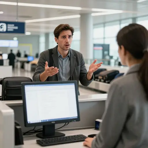 航空公司正在寻找我丢失的行李。
