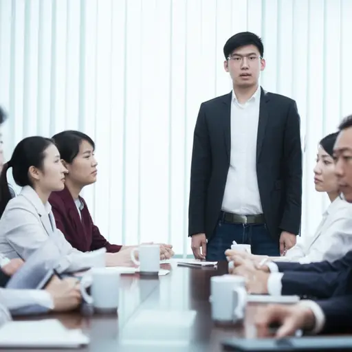 他鼓起勇气，冒险提出了一个大胆的建议。