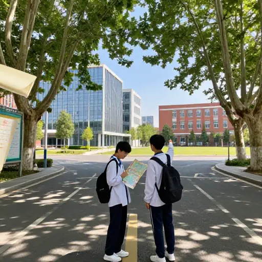 他们可能去了错误的大楼——校园地图已经过时了。