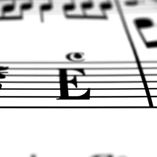 这首曲子中有一个降E音。