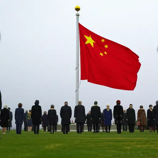 我们静静哀悼这位伟大领导人的逝世。