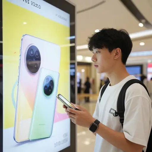 广告怂恿他尝试了新产品。