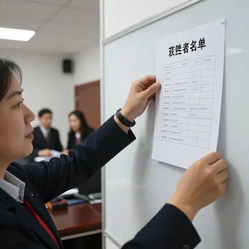 你会安排公布获胜者的名字吗？