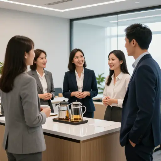 与不同部门的同事交流是很重要的。