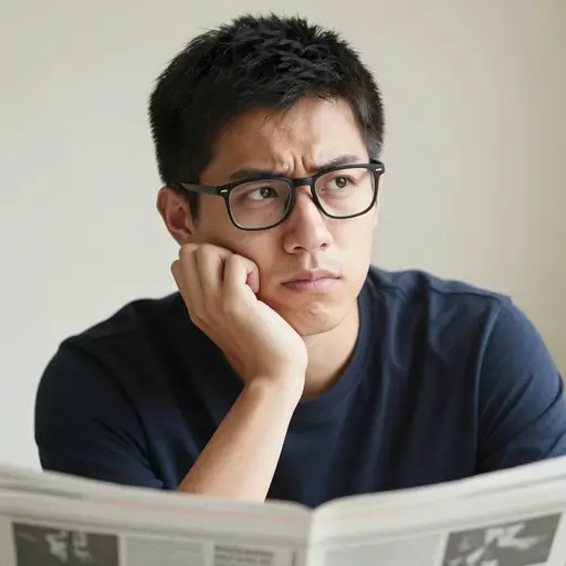 你不能仅凭表面价值就接受你在报纸上读到的一切。