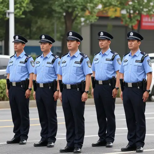 警察们都已就位。