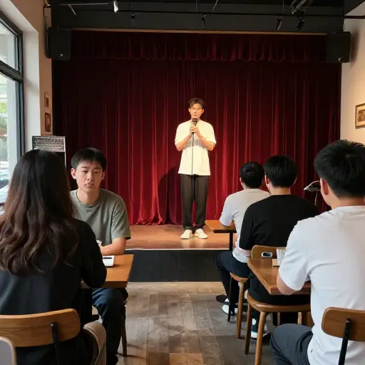 最后但同样重要的是，有一些关于咖啡馆提供的娱乐的投诉。