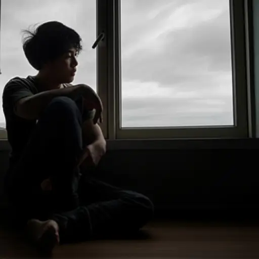 听到他谈论死亡的方式，我担心他有自杀倾向。