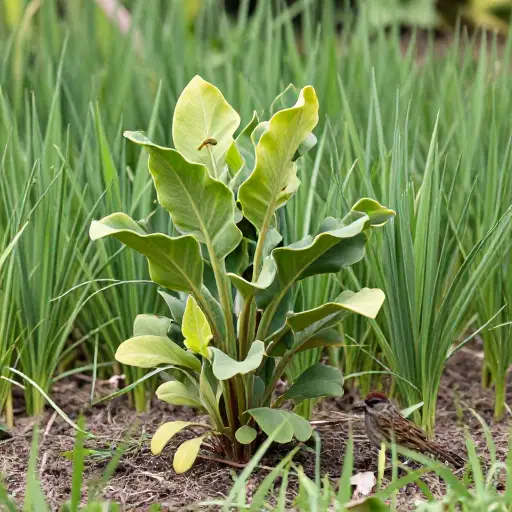 这种植物看起来陌生，但实际上是无害的。