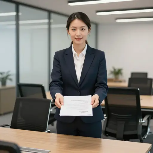 培训结束后，她觉得有资格申请经理职位了。