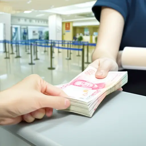 我每个月都会往银行账户里存一笔钱。
