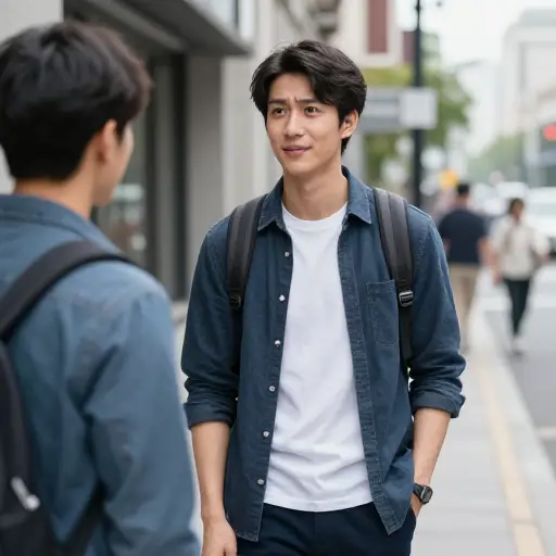"我们要去哪里？" 他礼貌地问道。