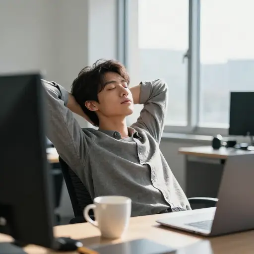 短暂休息是恢复活力和充电以应对日常挑战的有效方式。