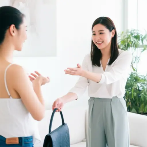 珍妮，你能帮我拿一下那个包吗？