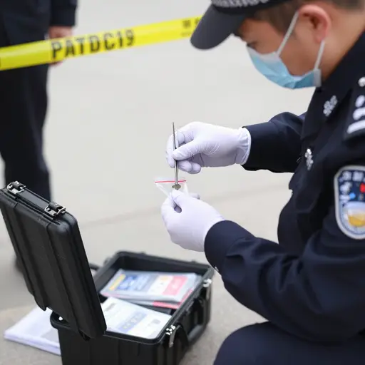 警方发现了将他与犯罪现场联系起来的强有力的物证。