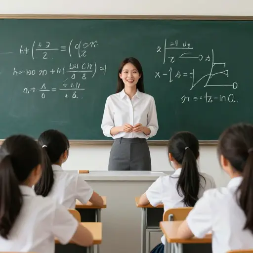 老师对这门学科的热情对她的学生是一种鼓舞。
