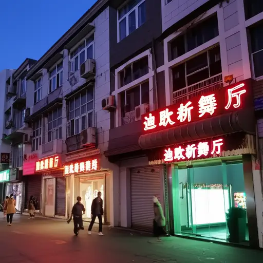 这个小镇上有两家迪斯科舞厅。