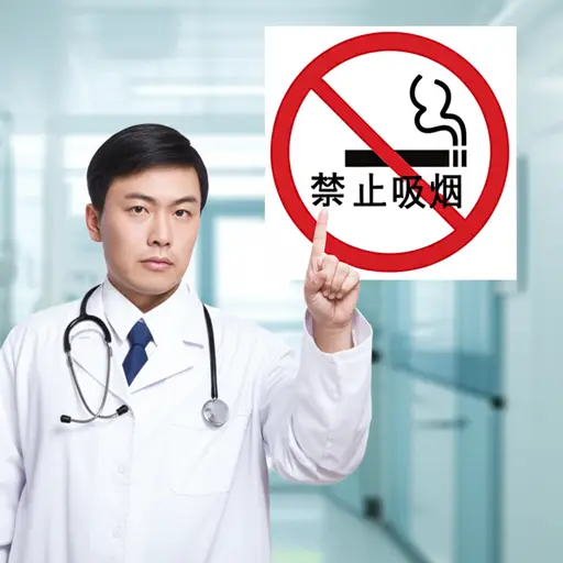 医生警告说，吸烟对你的健康非常危险。