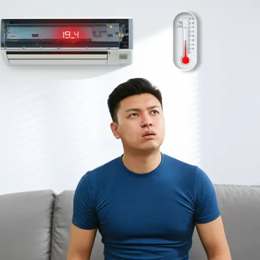 这鬼天气热得要命，空调还坏了！