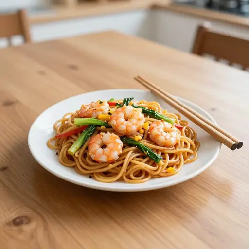 我给你留了一些食物。