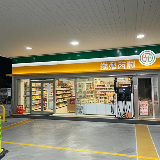 很多加油站也卖食物和饮料。