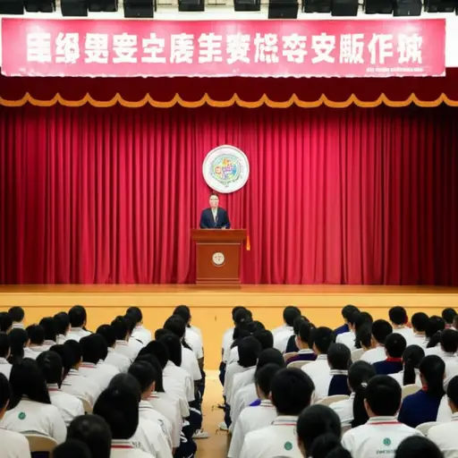 校长宣布学校将在下周举办一场运动会。