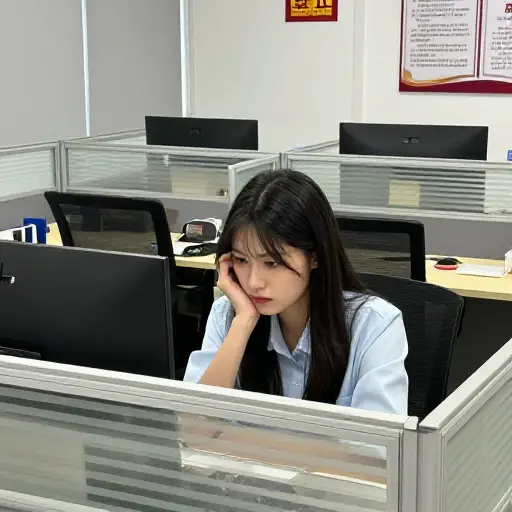 她感到被工作场所的严格规则所束缚。