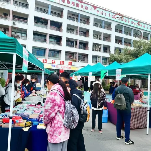 义卖活动的所有收入将用于资助当地学校。