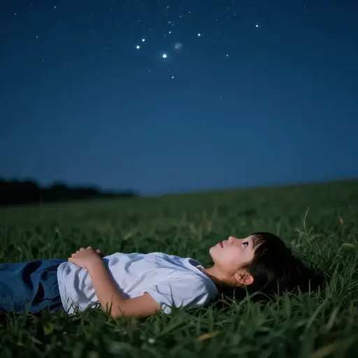 小时候，她会做白日梦，梦想探索遥远的星球。
