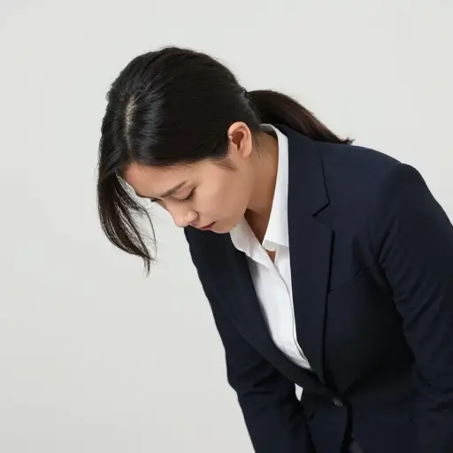 她应该做体面的事并道歉。