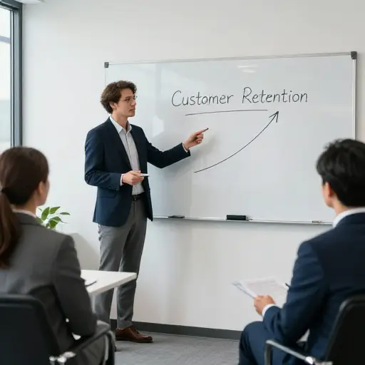公司的战略强调客户保留而非获取。
